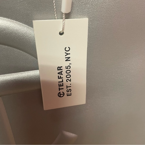 ❌SOLD❌Authentic Telfar Medium Metallic Silver Shopping Bag🪩 - Picture 15 of 16